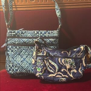Blue Patterned Vera Bradley Women’s Bags